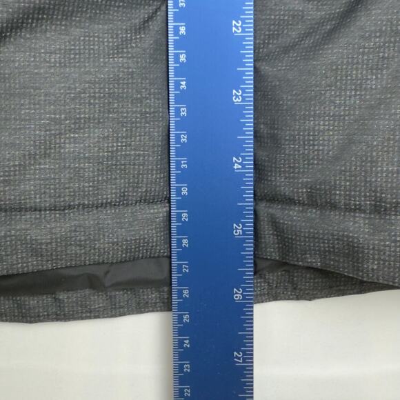 North Face Women's MED Inlux Insulated Jacket Gray Removable Hood Waterproof - Picture 11 of 11